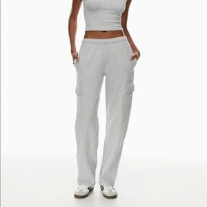 Aritzia Cozy Fleece Mega cargo sweatpants